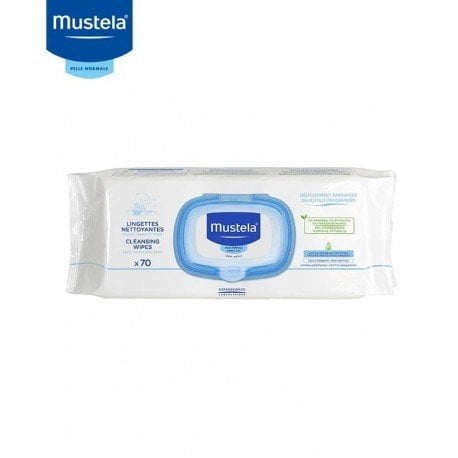 Mustela Dermo Soothing  Wipes (70 wipes)
