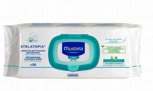 Mustela Stelatopia Temizleme Mendili 50 Adet
