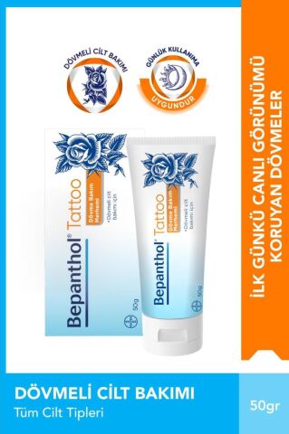 Bepanthol Tattoo Dövme Bakım Merhemi 50 g