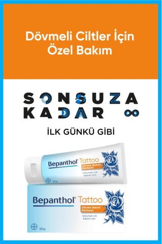 Bepanthol Tattoo Dövme Bakım Merhemi 50 g