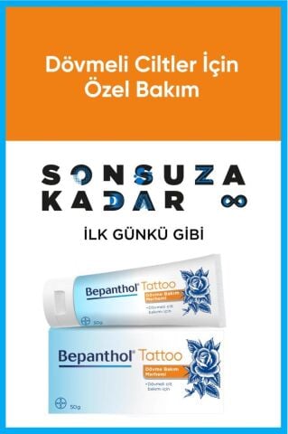 Bepanthol Tattoo Dövme Bakım Merhemi 50 g
