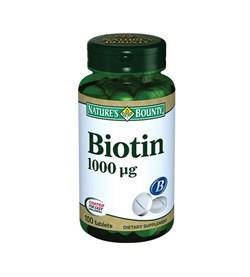 Nature's Bounty Biotin 1000 mcg 100 Tablet son kullanım tarihi 1 yıldan fazladır