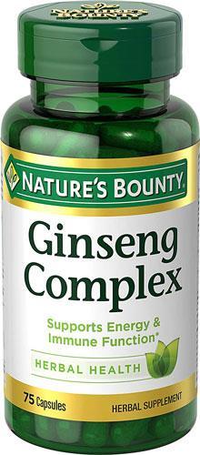 NATURE'S BOUNTY GINSENG COMPLEX PLUS ROYAL
