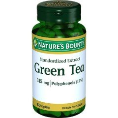 NATURE'S BOUNTY GREEN TEA EXTRACT 315 MG 60 KAPSÜL