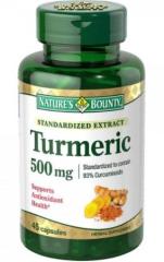 Nature's Bounty TURMERIC EXT 538 MG 45 KAP 29.08.2020