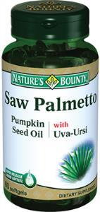 Nature's Bounty Saw Palmetto Plus Pumpkin Seed