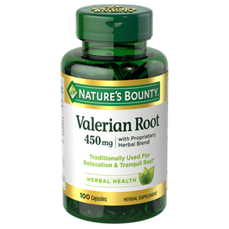 Nature's (Natures) Bounty Valerian Root + Passion Flower 100 kaps