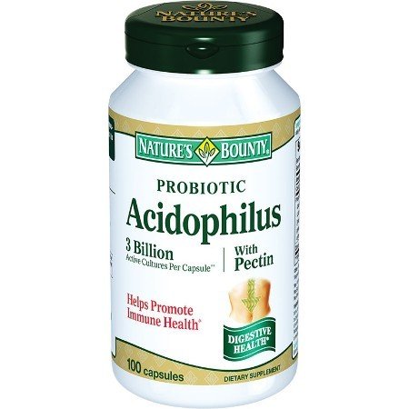 Nature's Bounty Probiotic Acidophilus With Pectin 100 Kapsül