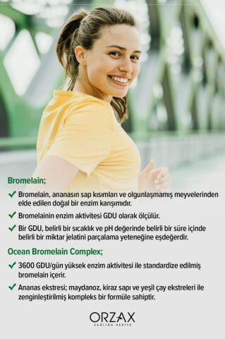 Ocean Bromelain Complex 60 Tablet