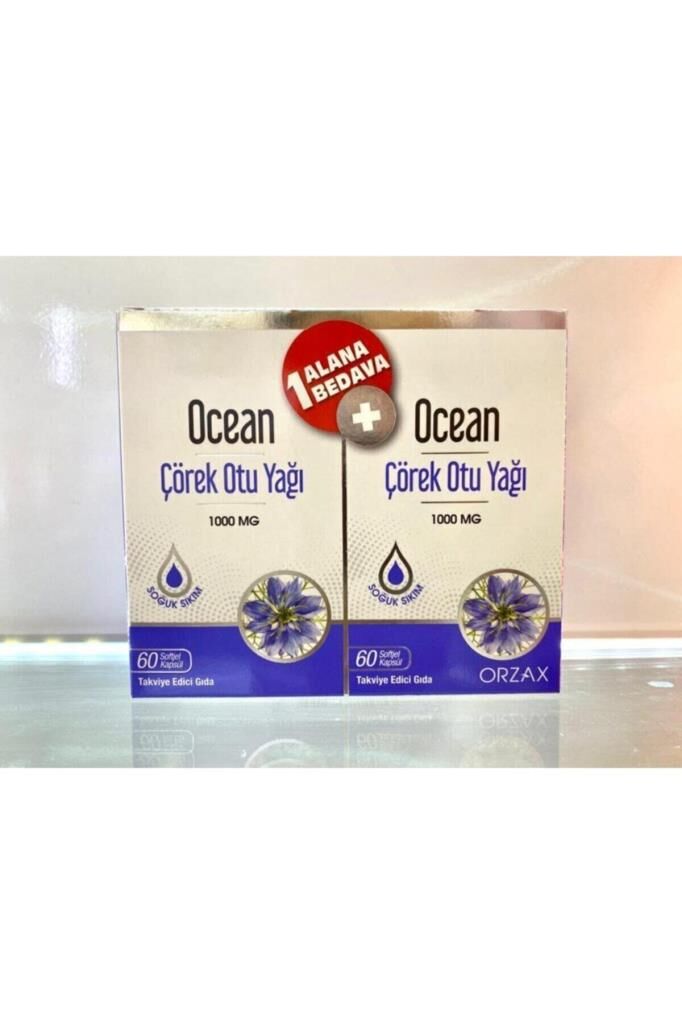 Ocean Çörek Otu Yağı 1000 Mg 1 Alana 1 Bedava