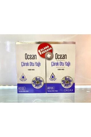 Ocean Çörek Otu Yağı 1000 Mg 1 Alana 1 Bedava