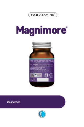 Magnimore Magnezyum Bisglisinat 60 Bitkisel Kapsül 120 mg