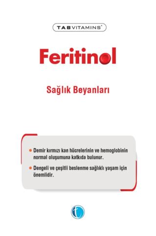 Tabvitamins Feritinol 30 Saşe