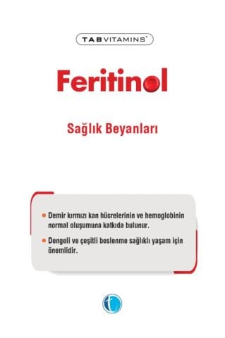 Tabvitamins Feritinol 30 Saşe