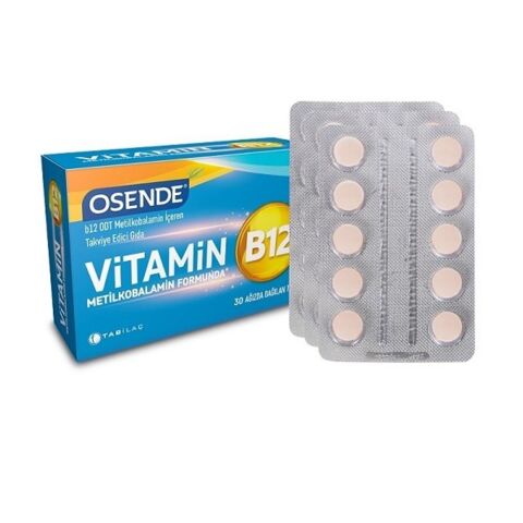Osende Vitamin B12 30 Tablet