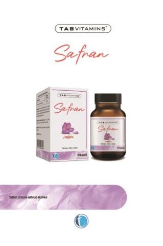 Tabvitamins Safran 50 mg 30 Kapsül