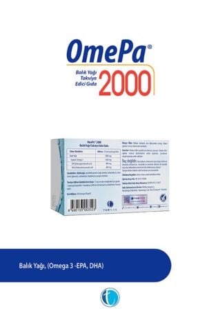 Omepa 2000 30 Yumuşak Kapsül
