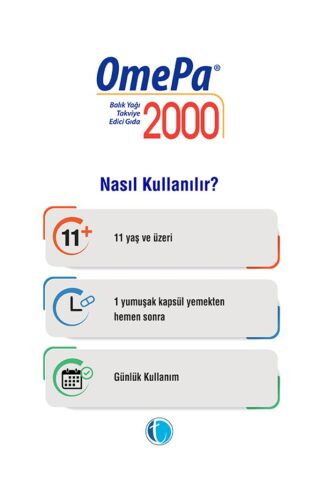 Omepa 2000 30 Yumuşak Kapsül