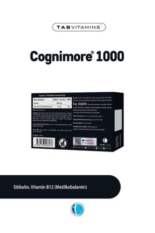 Cognimore 1000 mg Sitikolin 30 Tablet