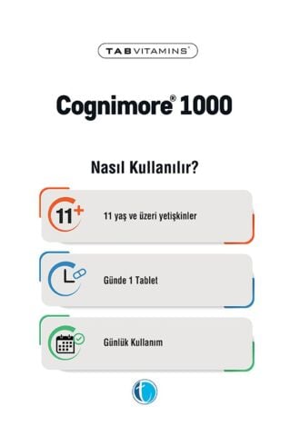 Cognimore 1000 mg Sitikolin 30 Tablet