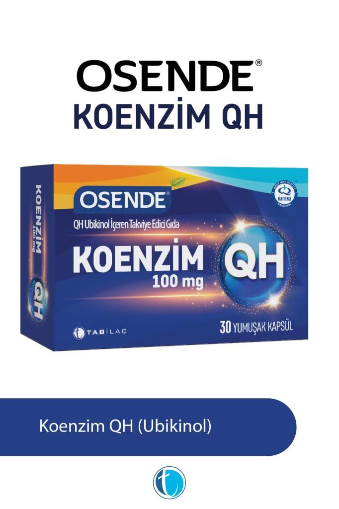 Osende Koenzim Qh 100mg 30 Kapsül