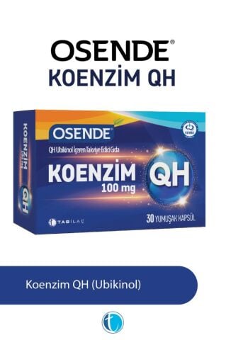Osende Koenzim Qh 100mg 30 Kapsül