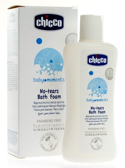 Chicco Baby Moments Göz Yakmayan Bebek Banyo Köpüğü