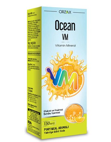 Ocean VM Şurup Portakal Konsantreli 150 ml
