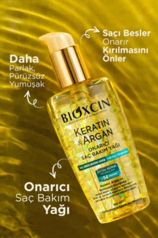 Bioxcin Keratin & Argan Onarıcı Saç Bakım Yağı 150 Ml