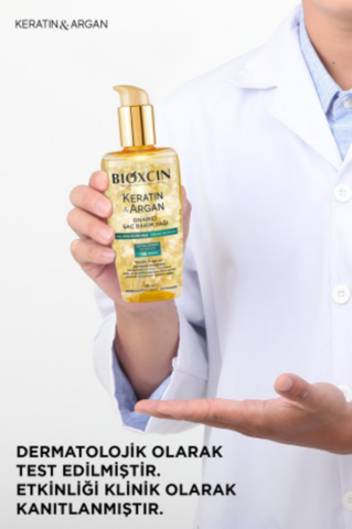 Bioxcin Keratin & Argan Onarıcı Saç Bakım Yağı 150 Ml