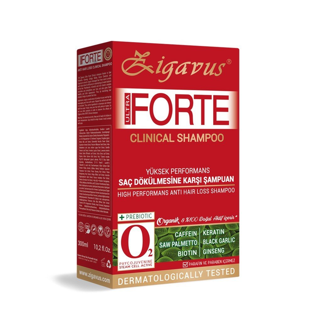 Zigavus Forte Ultra Clinical 300 ML Yağlı