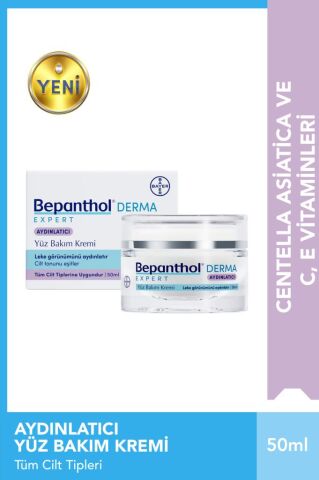 Bepanthol Derma Expert Aydınlatıcı Yüz Bakım Kremi
