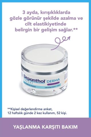 Bepanthol Derma Expert Kırışıklık Karşıtı Yüz Bakım Kremi