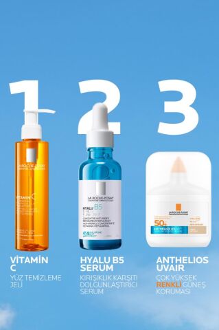 La Roche Posay Anthelios UVAIR SPF50+ Aydınlık Görünüm Veren Ultra Güçlü Renkli Güneş Koruyucu Serum 50 ml