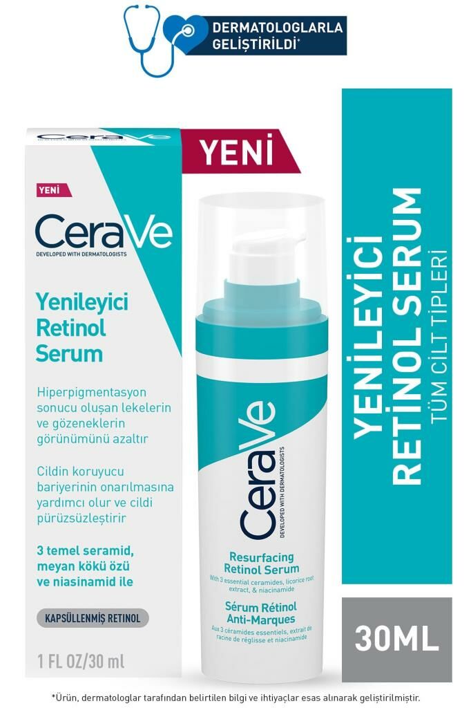 Cerave Yenileyici Retinol Serum 30 Ml