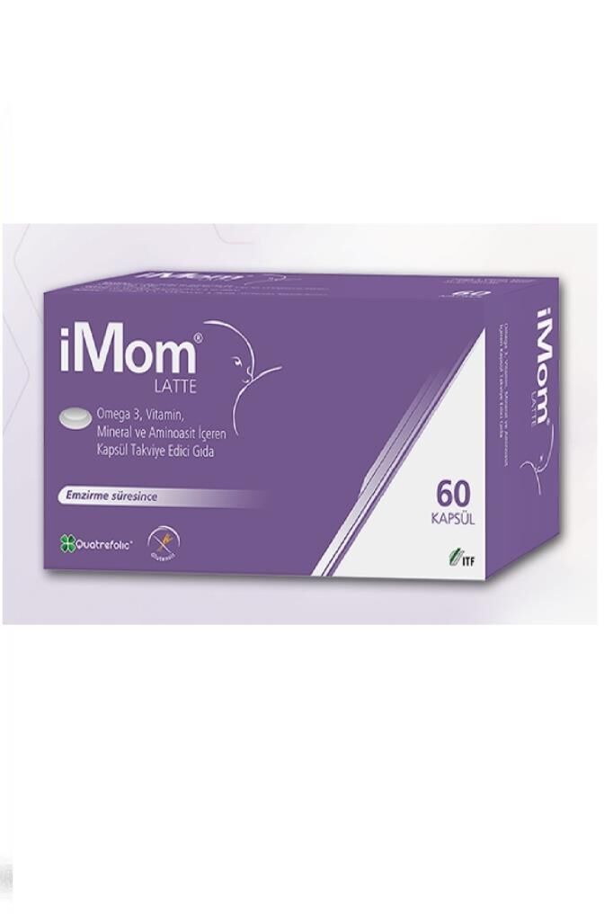 iMom Latte Omega 3 60 Kapsül