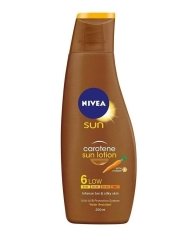 Nivea sun havuç sütü spf 6 bronzlaştırıcı