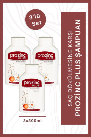 Prozinc Plus Saç Dökülmesine Karşı Etkili Şampuan 300 Ml 3 Al 2 Öde