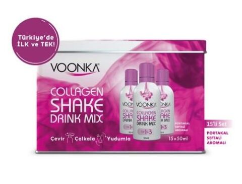 Voonka Collagen Shake Drink Mix 15X50 ML