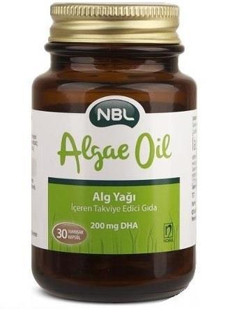 NBL_Algae algea oil 30 Kap. ( ALG YAĞI ) SKT 02/2020 Yeni Ürün