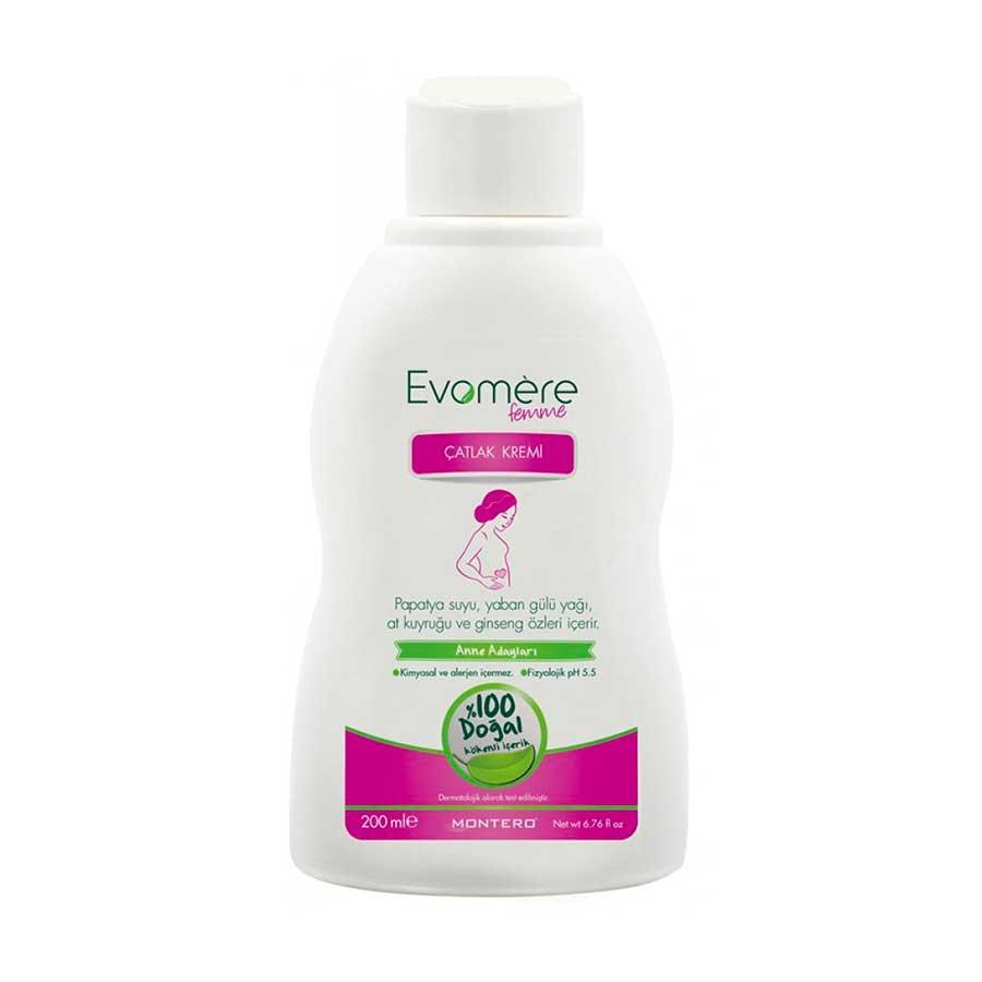 Evomere Femme Çatlak Kremi 200 ml - %100 Doğal