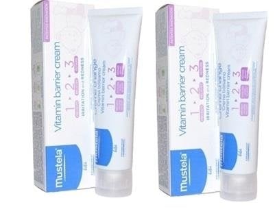 Mustela Vitamin Barrier Pişik Kremi 100 Gr 2 Adet