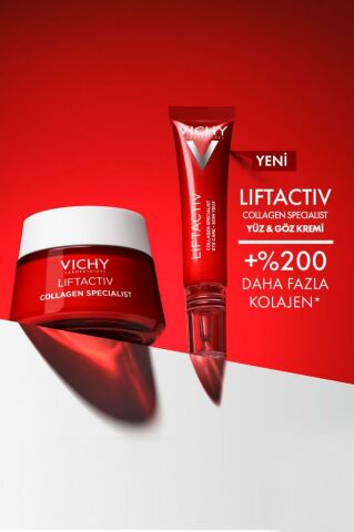 Vichy Liftactiv Collagen Specialist Yaşlanma Belirtilerine Karşı Göz Bakım Kremi