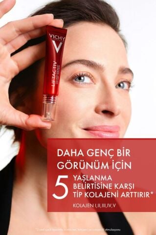 Vichy Liftactiv Collagen Specialist Yaşlanma Belirtilerine Karşı Göz Bakım Kremi