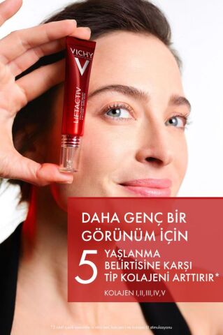 Vichy Liftactiv Collagen Specialist Yaşlanma Belirtilerine Karşı Göz Bakım Kremi