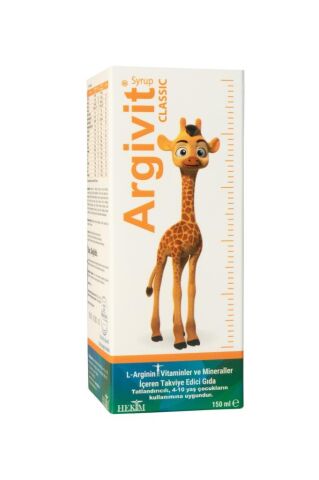 Argivit Arjinin Ilaveli Multivitamin Surup 150 Ml