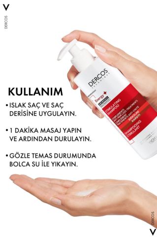 Vichy Dercos Energy+ 500 ML Yeniden Dolum Paketi
