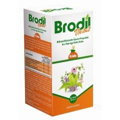 Brodil Herbal Kids Bitkisel Ekstreler İçeren Propolisli Sıvı Takviye Edici Gıda 100 ml
