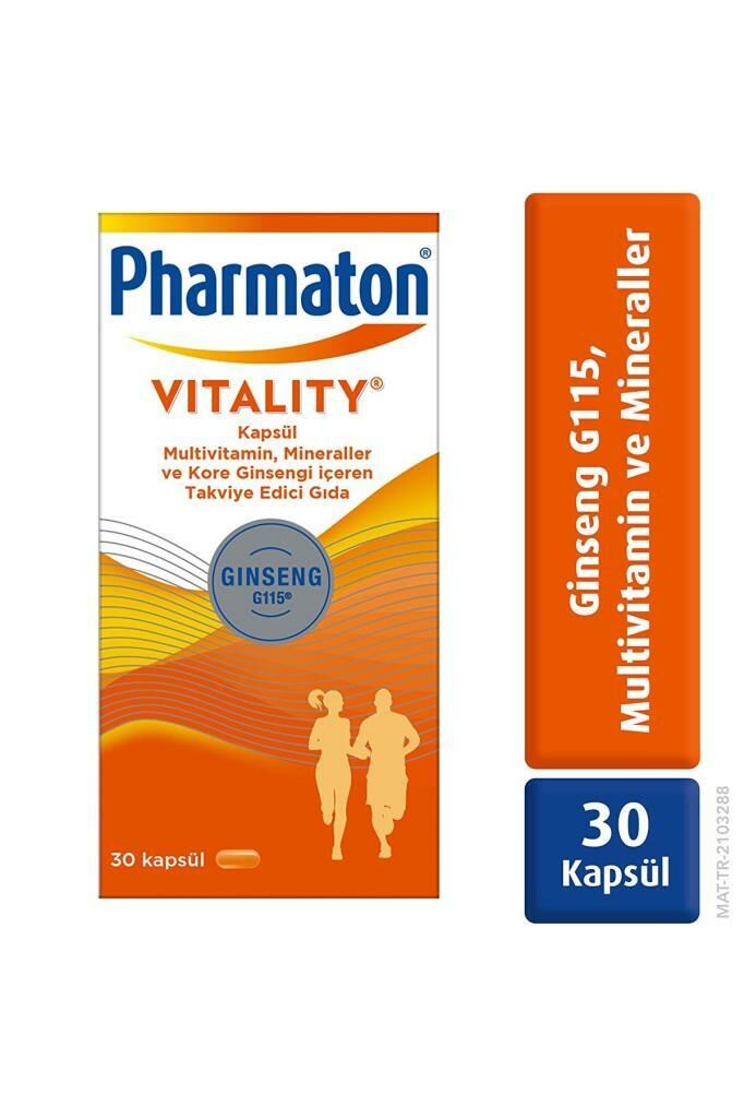 Pharmaton Vitality 30 Kapsül