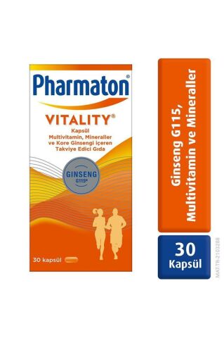 Pharmaton Vitality 30 Kapsül